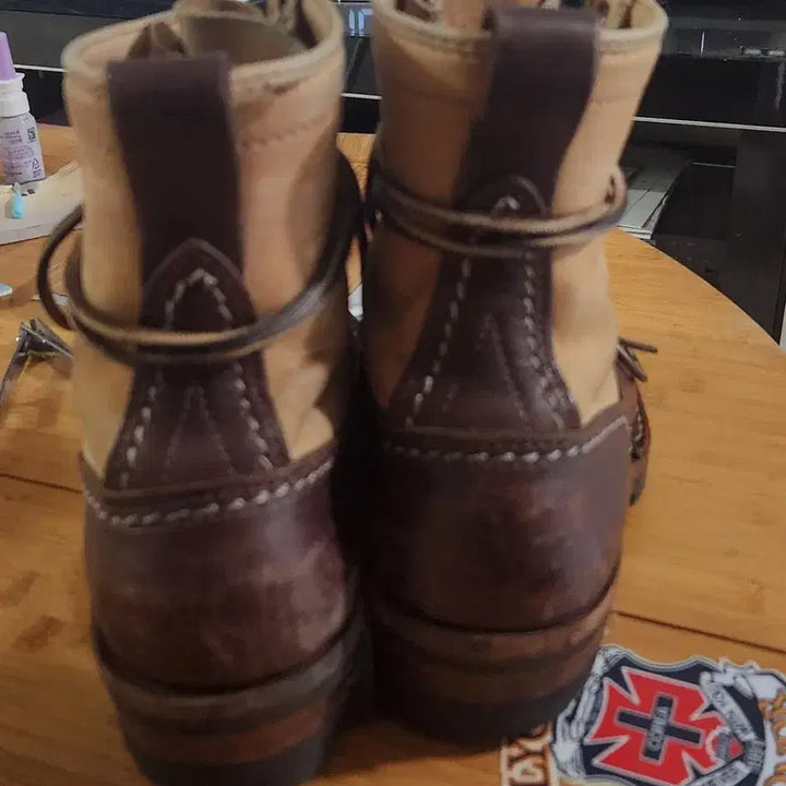 [BUNJANG] Wesco ZamMaster Two-Tone Boots / 웨스코 잠마스터 투톤 부츠