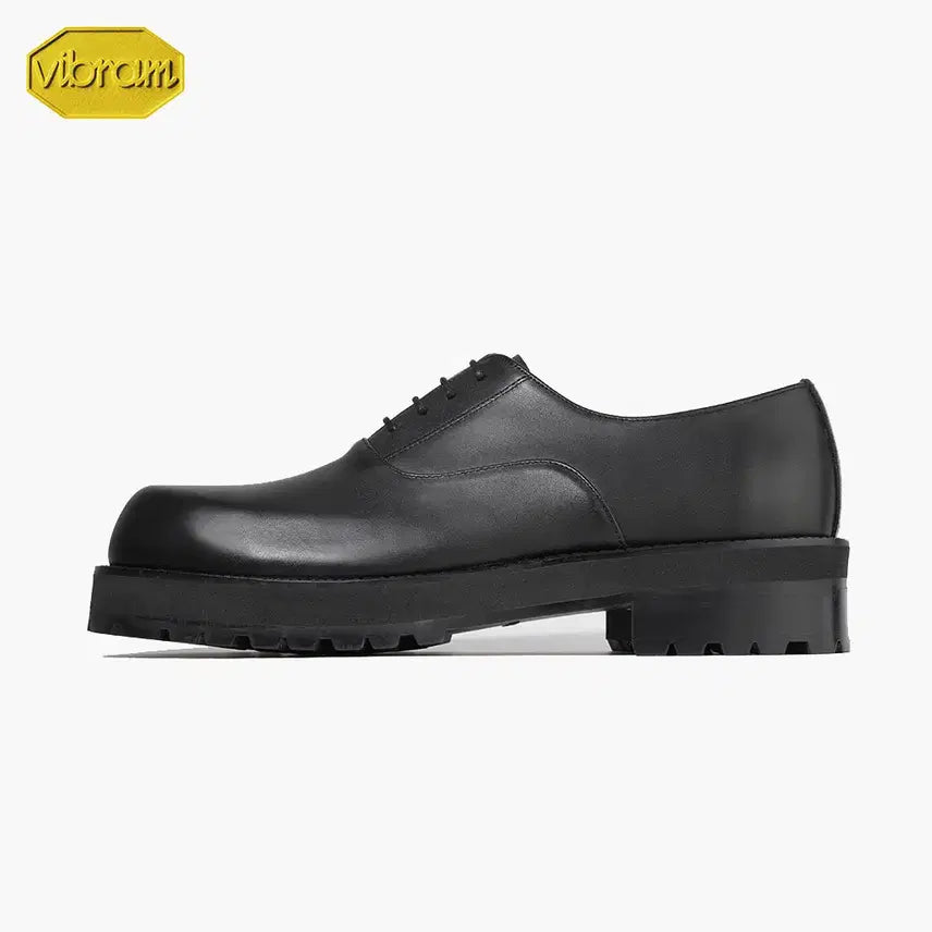 [BUNJANG] Firenze Atelier 1020 Black FG Derby Shoes / [265] 피렌체아뜨리에 1020 [BLACK FG] 더비슈즈
