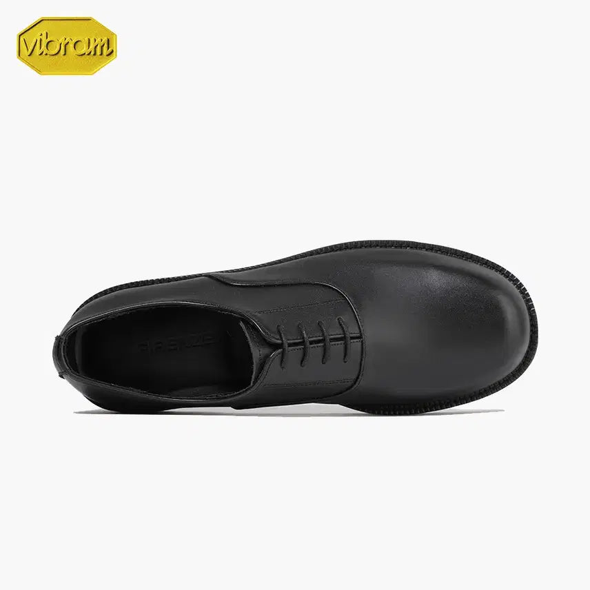 [BUNJANG] Firenze Atelier 1020 Black FG Derby Shoes / [265] 피렌체아뜨리에 1020 [BLACK FG] 더비슈즈