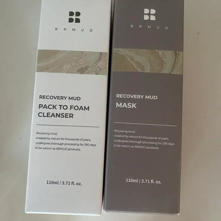[BUNJANG] BRMUD Recovery Mud Mask & Cleanser Set / BRMUD 리커버리 머드 마스크/클렌저 세트