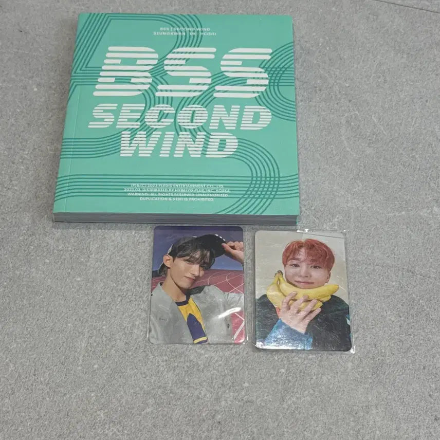 세븐틴 부석순 1집 Second Wind 앨범+포카 일괄양도