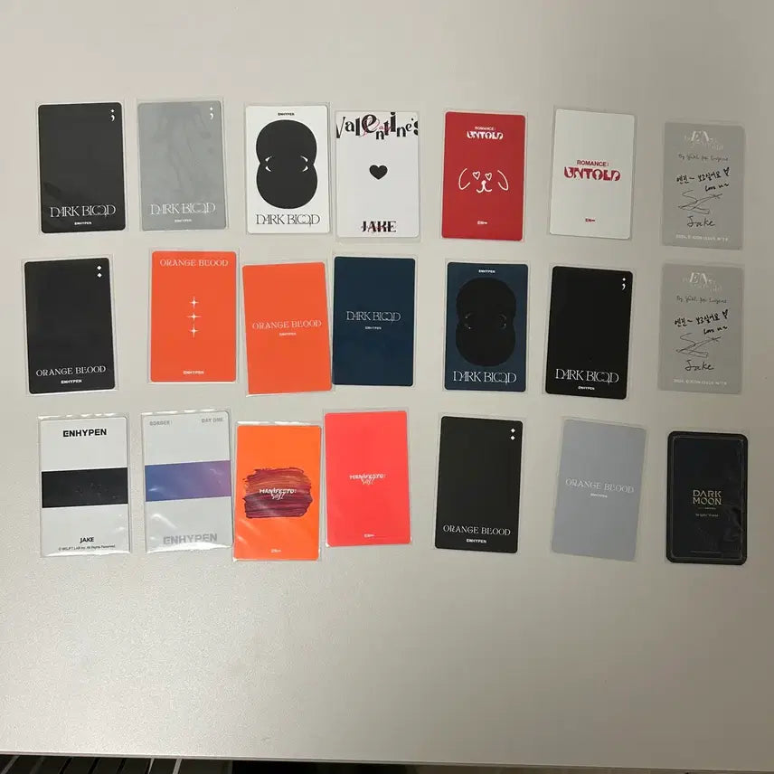 엔하이픈 enhypen 제이크 jake 중복 포카 일괄 처리