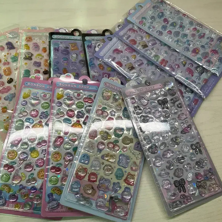 [BUNJANG] 3D Stickers / 가격 내림 3D스티커완전 싸게 처분