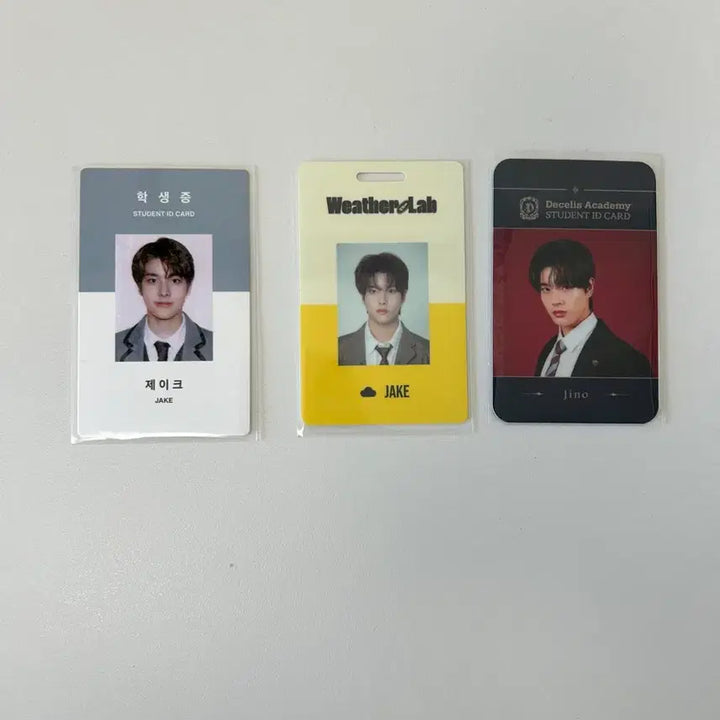 [BUNJANG] ENHYPEN Jake Student ID Photocard Bundle Set / 엔하이픈 enhypen 제이크 jake 학생증 포카 일괄