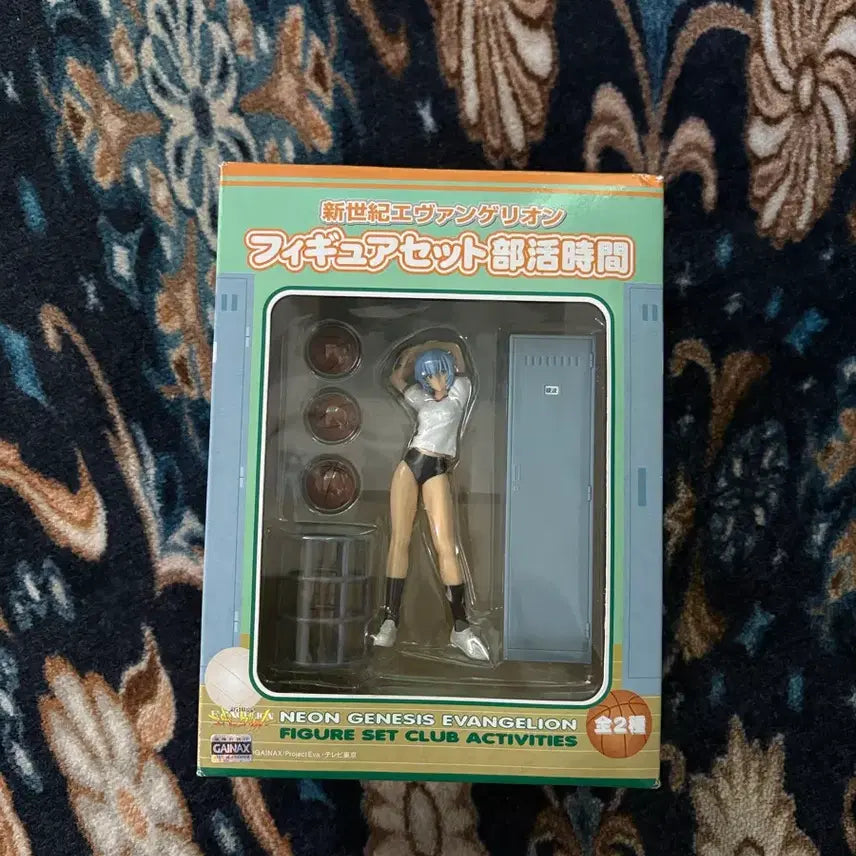 에반게리온 체육 시간 레이 아스카 피규어