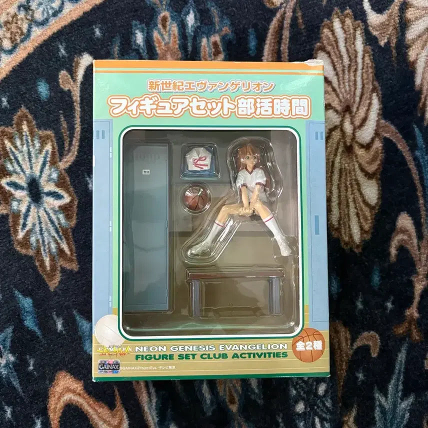 에반게리온 체육 시간 레이 아스카 피규어