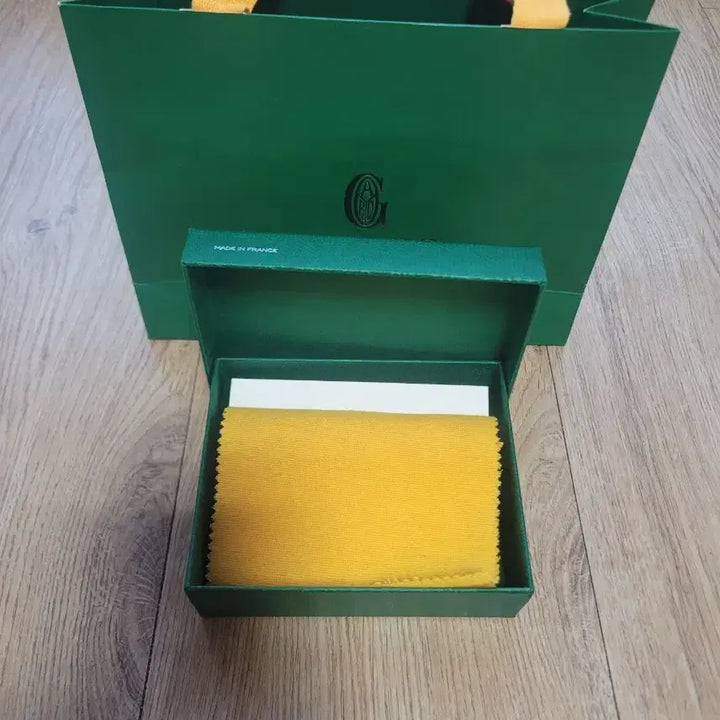 [BUNJANG] Goyard Card Case Navy Full Set / 고야드 카드 케이스 네이비 풀세트