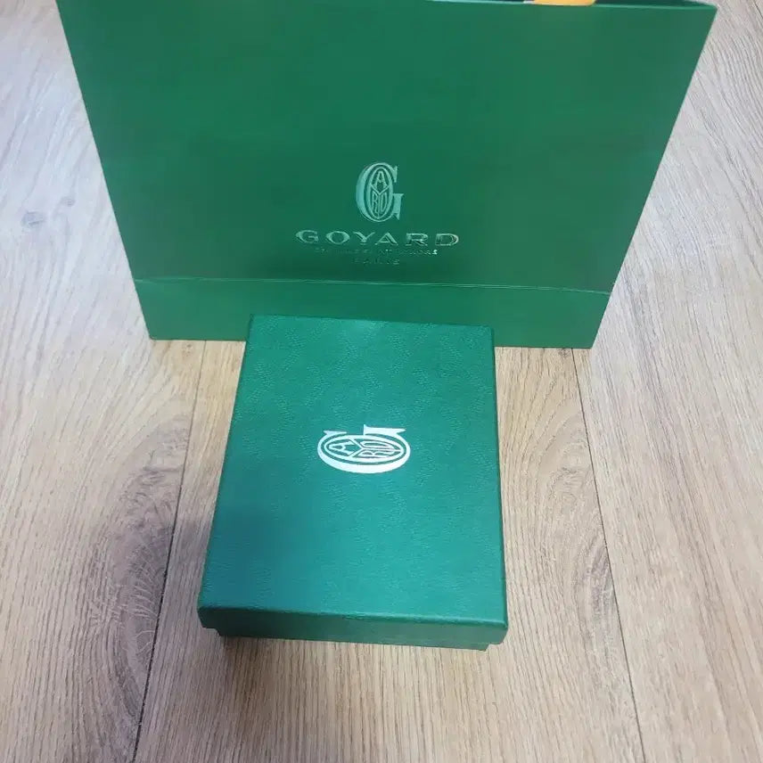 [BUNJANG] Goyard Card Case Navy Full Set / 고야드 카드 케이스 네이비 풀세트