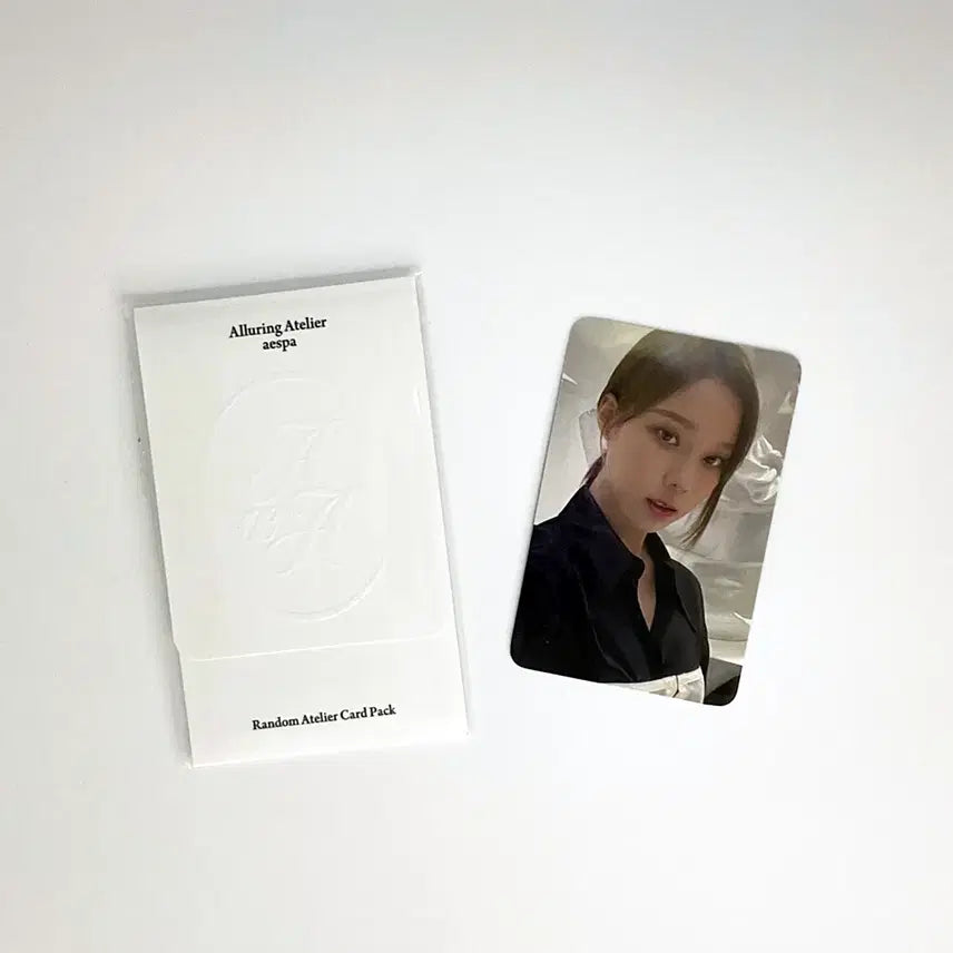 에스파 윈터 얼루어링 아뜰리에 포카 포토카드