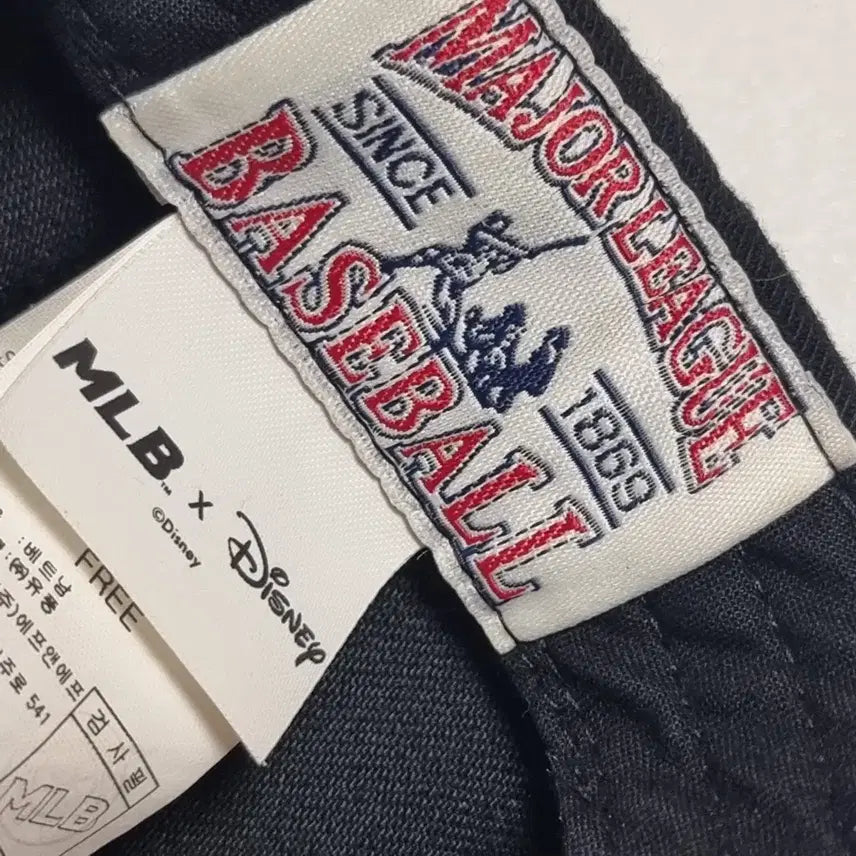 [BUNJANG] MLB New York Yankees Mickey Mouse Ball Cap Black / MLB 뉴욕 양키즈 미키마우스 볼캡 블랙