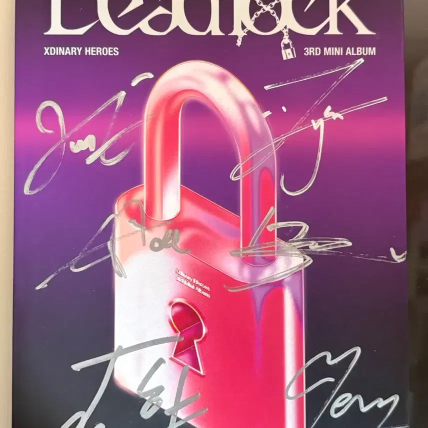 엑디즈 싸인앨범 dead lock 미니3집 양도