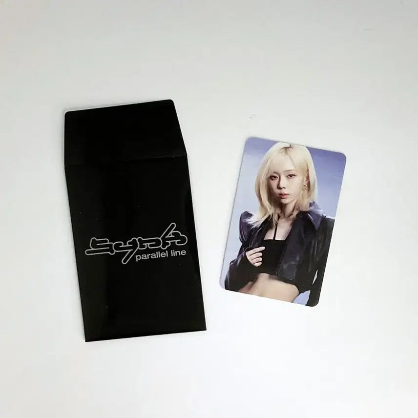 에스파 윈터 싱크 패럴라인 포카 포토카드