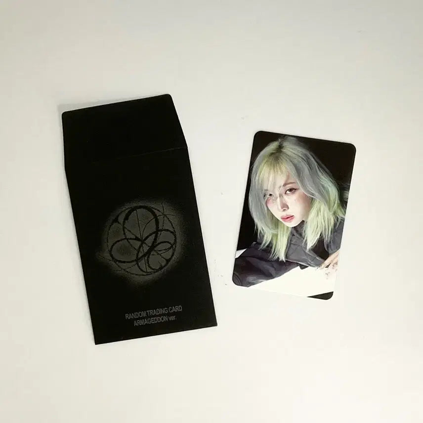 에스파 윈터 아마겟돈 포카 포토카드