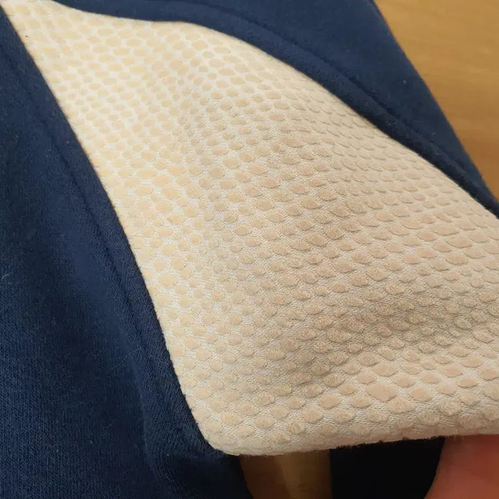 [BUNJANG] Adidas Snake Skin Logo Fleece Sweatshirt / adidas 아디다스 뱀피 디자인로고 안감기모 맨투맨