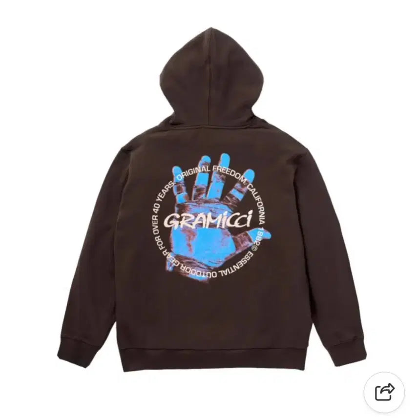 [BUNJANG] Gramicci Climbers Hand Hoodie / Gramicci 그라미치 클라이머스 핸드 후드티셔츠