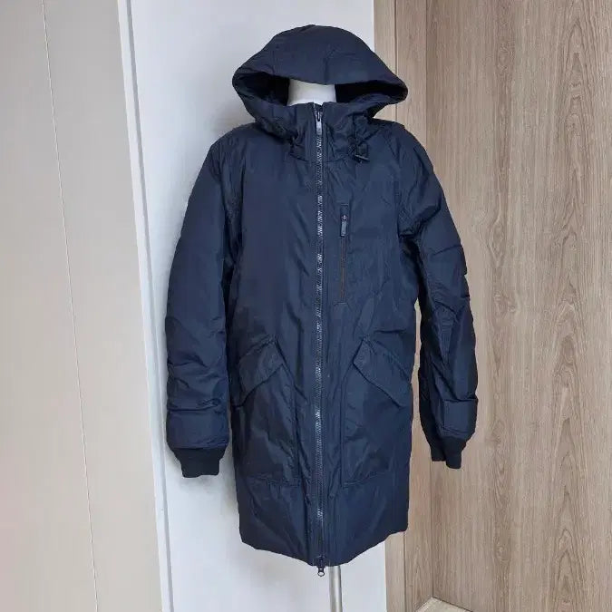 [BUNJANG] Nike Jordan Hooded Padded Jacket (XS) / 나이키조던(XS/여90) 블랙 후두패딩