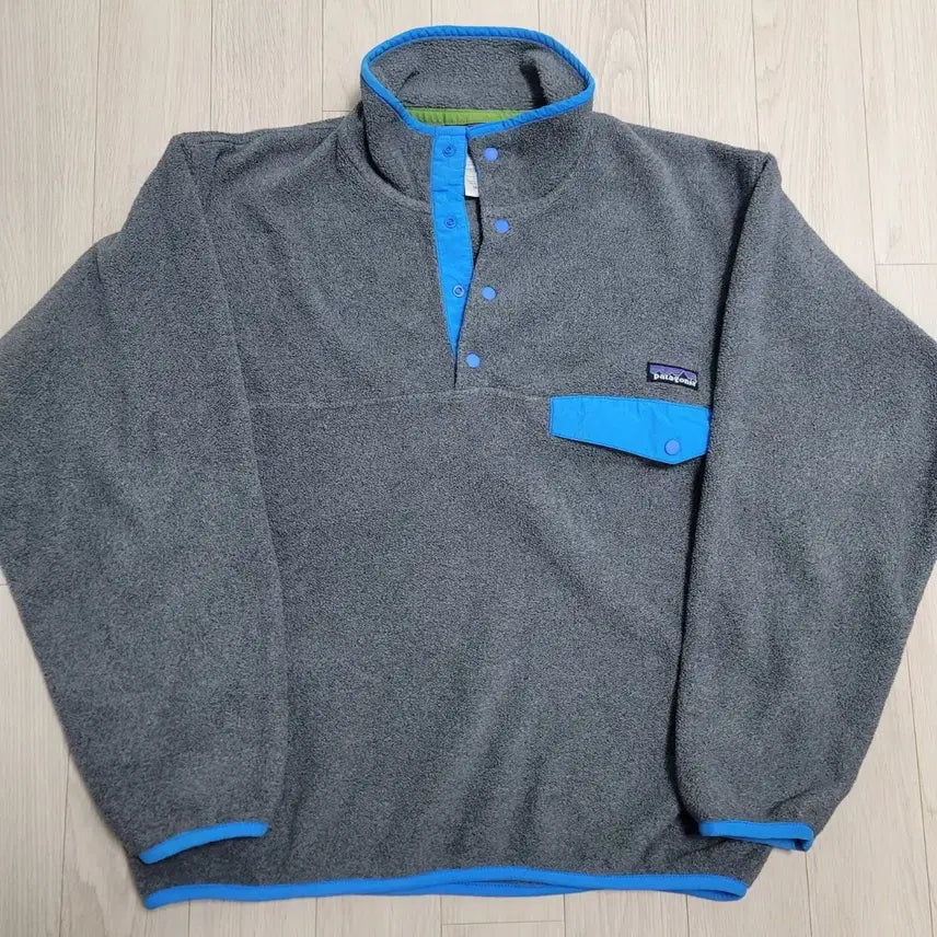 [BUNJANG] Patagonia Synchilla Lightweight Gray/Blue Fleece Jacket / [S] 파타고니아 신칠라 라이트웨이트 그레이/블루