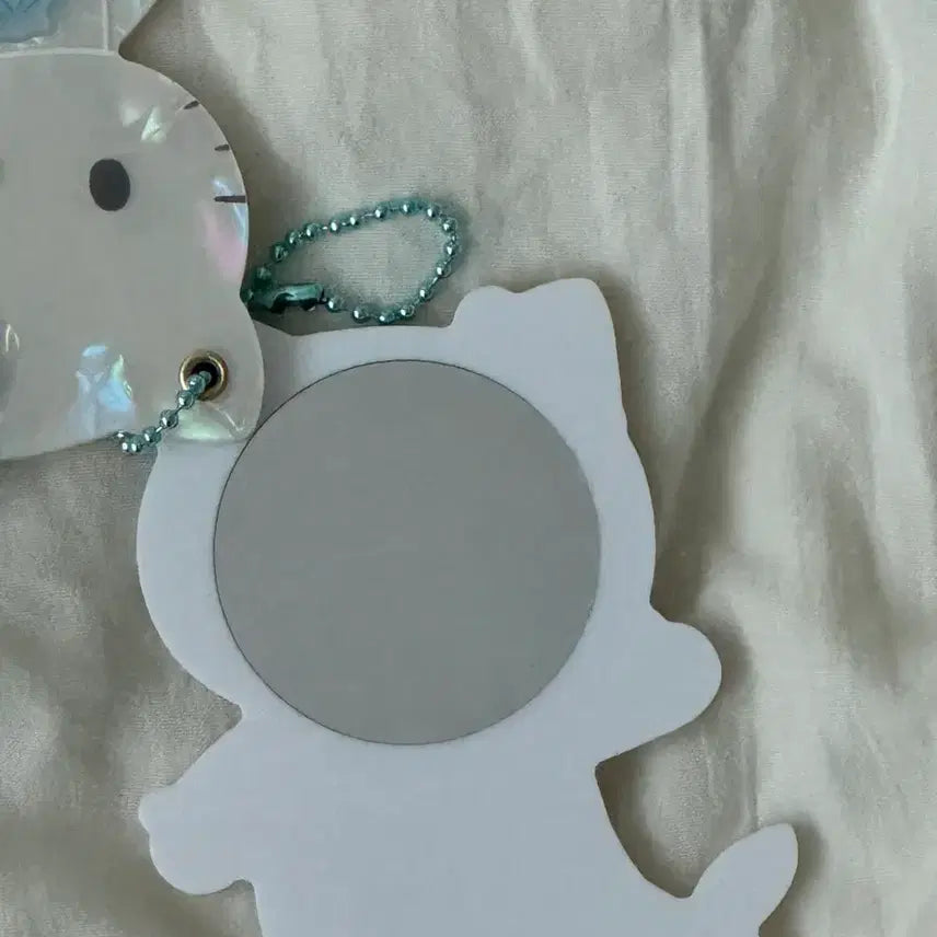 [BUNJANG] Sanrio Hello Kitty Mermaid Mirror Keyring / 산리오 헬로키티 고전키티 고정집게 핸드크림 일괄