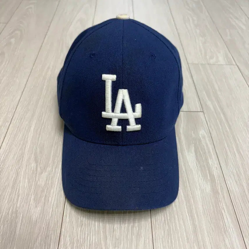 [BUNJANG] MLB LA Navy Ball Cap / MLB LA로고 네이비볼캡 판매