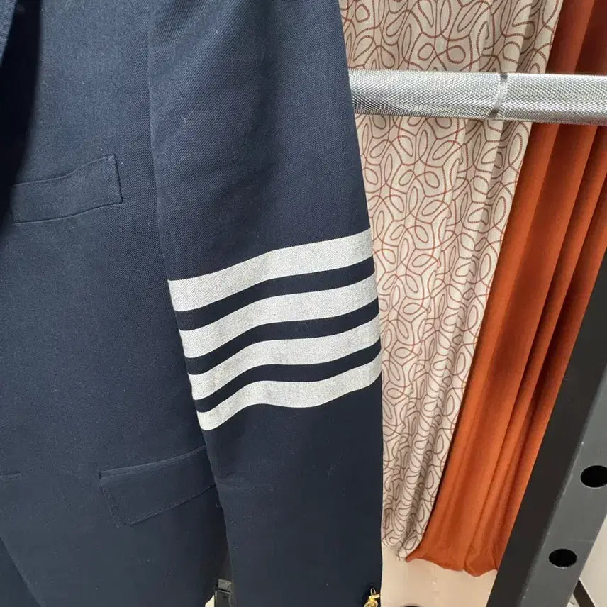 [BUNJANG] Thom Browne Navy Blazer / 톰브라운 금장 4바 네이비블레이저 판매합니다.