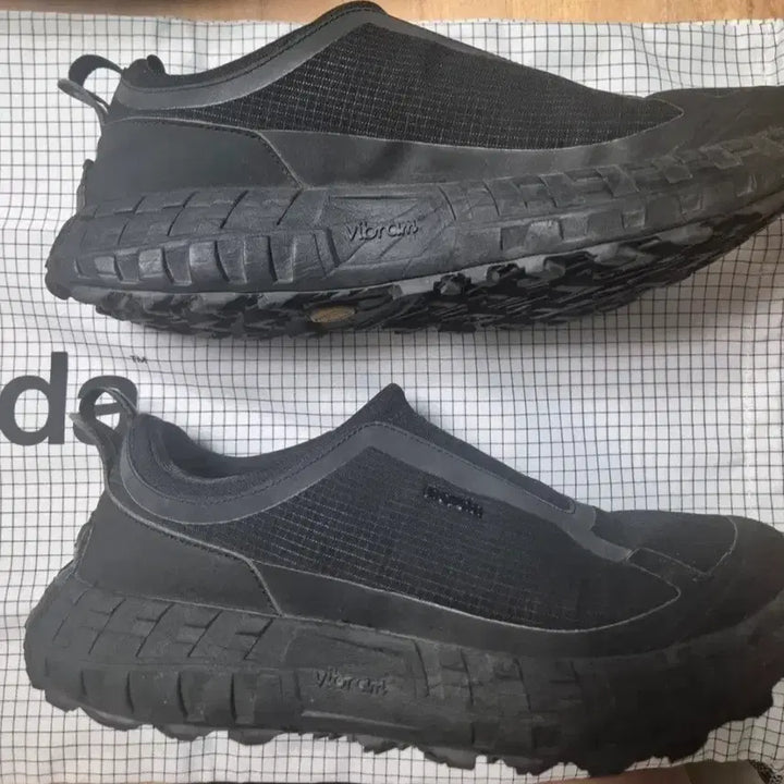 [BUNJANG] Norda 003 Slip-on Black Sneakers / norda 노다003 슬립온 블랙 스니커즈 265
