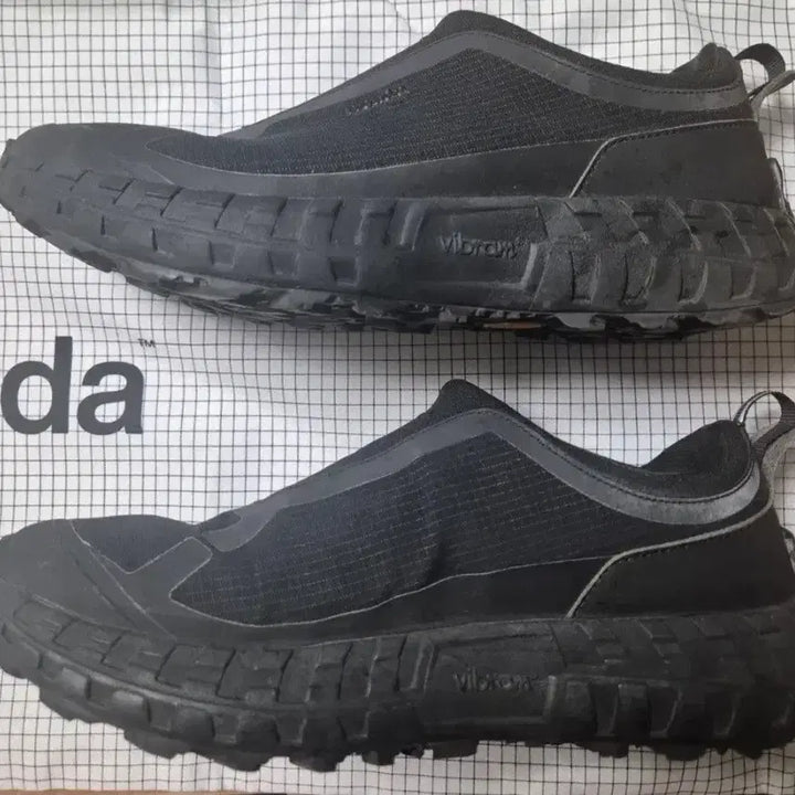 [BUNJANG] Norda 003 Slip-on Black Sneakers / norda 노다003 슬립온 블랙 스니커즈 265