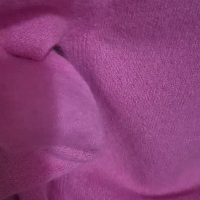 [BUNJANG] GEORGE Pink Pure Wool Turtleneck Knit / 핑크색 순모100.  반폴라  니트