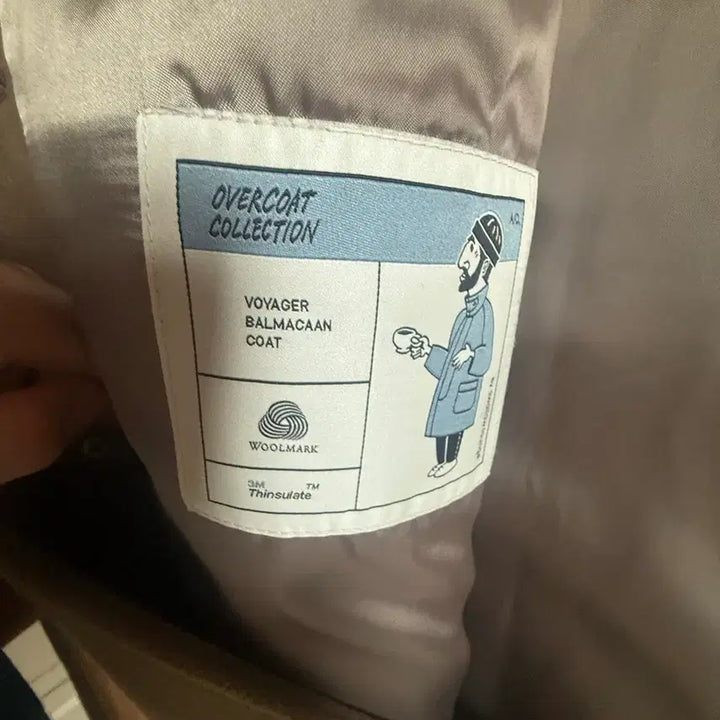 [BUNJANG] Anotheroffice Voyager Balmacaan Coat (Moca Brown, Size 3) / 어나더오피스 보이저 발마칸 (모카브라운, 3사이즈)
