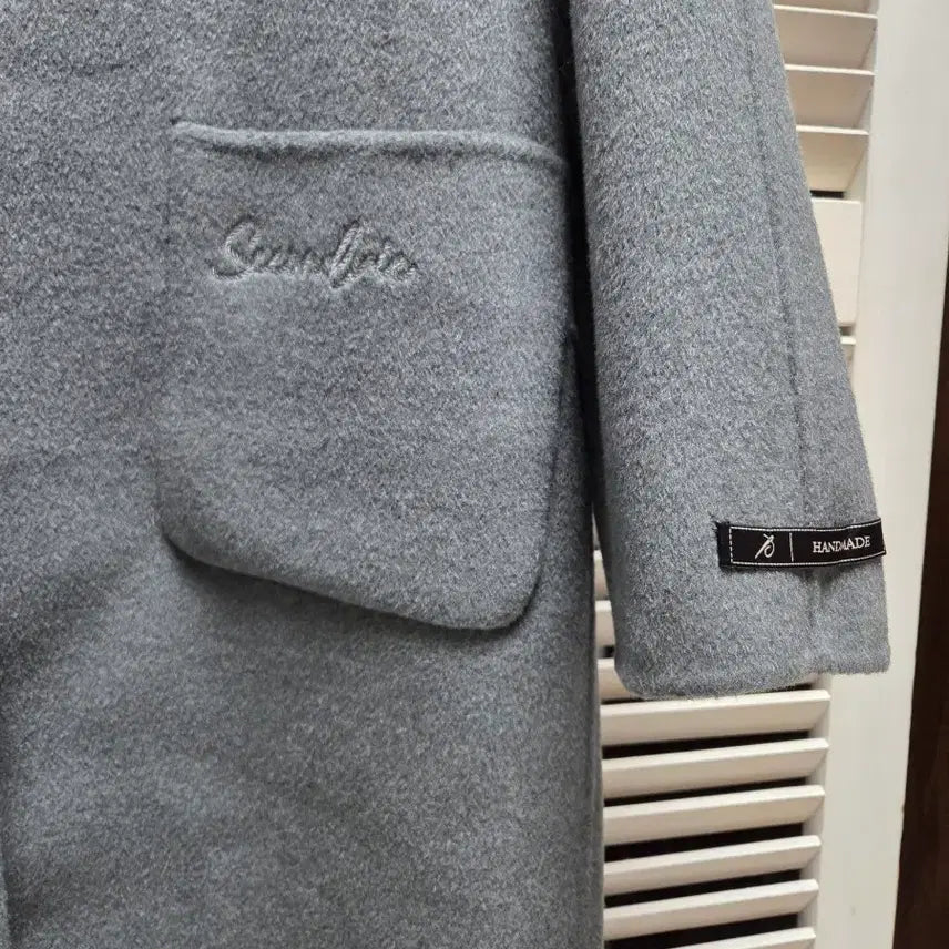 [BUNJANG] Zishen Wool Cashmere Handmade Coat / 지센 핸드메이드  모 캐시미어 코트