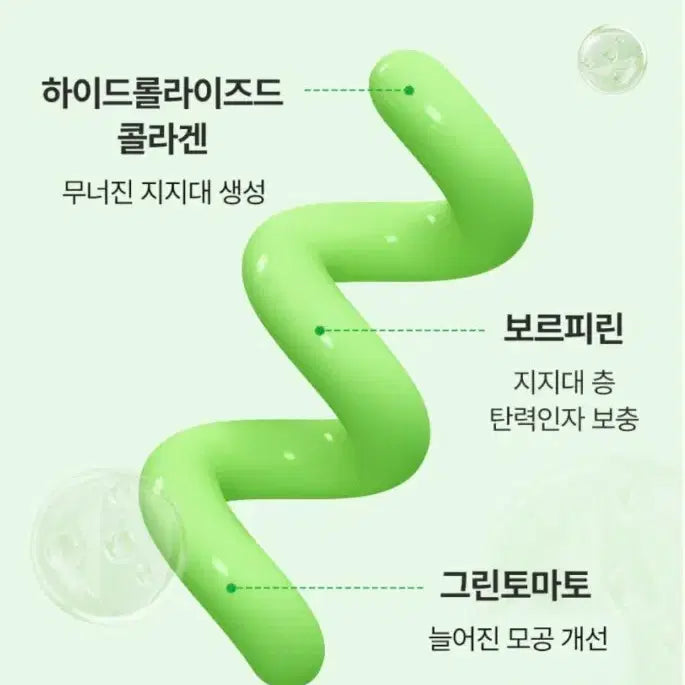 [BUNJANG] Green Tomato Pore Ampoule 30ml + 30ml / 1등모공앰플 그린토마토 뷰티어워즈수상 모공효과 3중모공솔루션