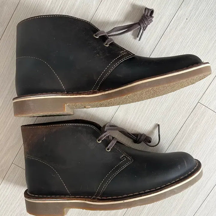 [BUNJANG] Clarks Septon Beeswax Leather Boots / 클락스 셉튼 비즈왁스 천연가죽 부츠 255