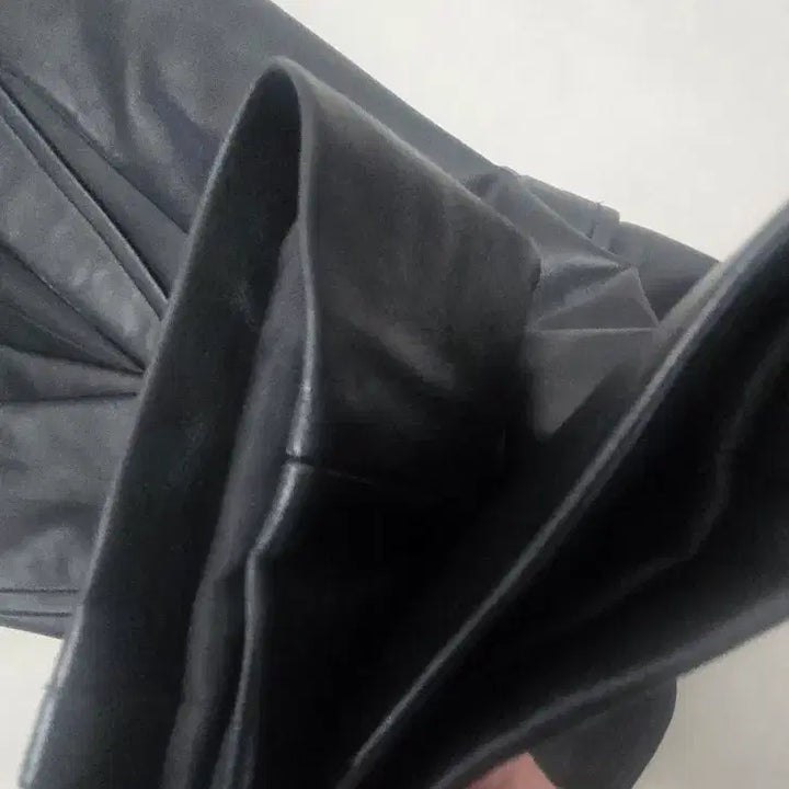 [BUNJANG] Olive Des Olive Lambskin Blazer / 올리브데올리브 양가죽 블레이저