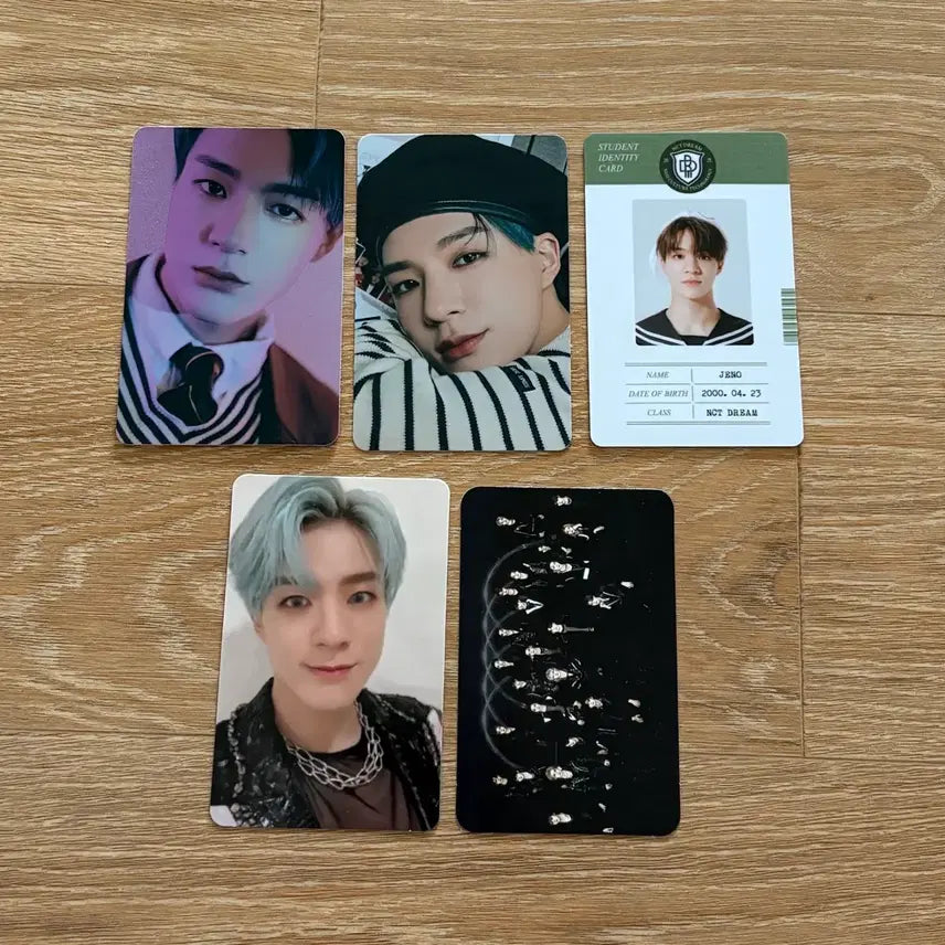 [BUNJANG] NCT Dream Jeno Photocard Bundle Set / [5장일괄]nct dream 제노포카 공식포카 캔디랩 레조넌스