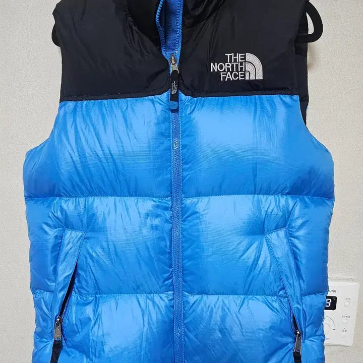 [BUNJANG] The North Face 700 Nuptse Padded Vest Blue Black / 노스페이스 700 눕시 패딩 조끼 블루 블랙
