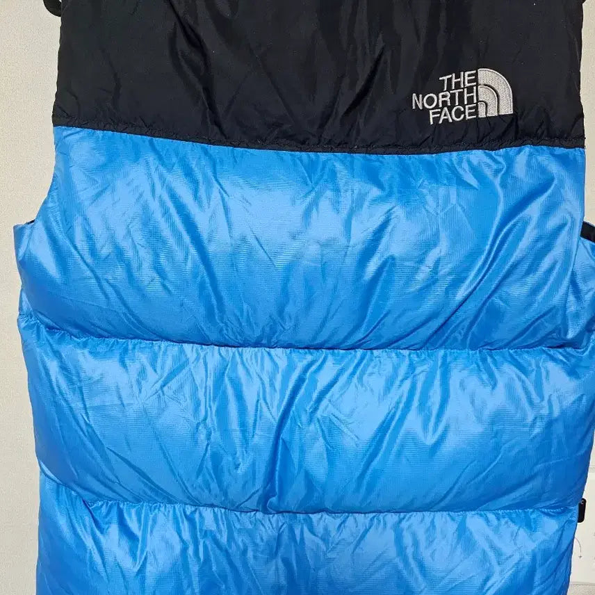 [BUNJANG] The North Face 700 Nuptse Padded Vest Blue Black / 노스페이스 700 눕시 패딩 조끼 블루 블랙