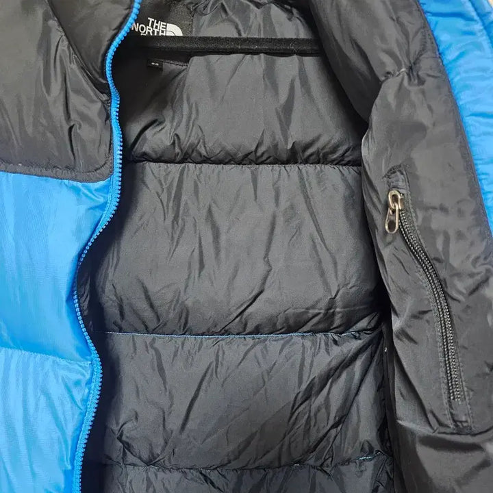[BUNJANG] The North Face 700 Nuptse Padded Vest Blue Black / 노스페이스 700 눕시 패딩 조끼 블루 블랙