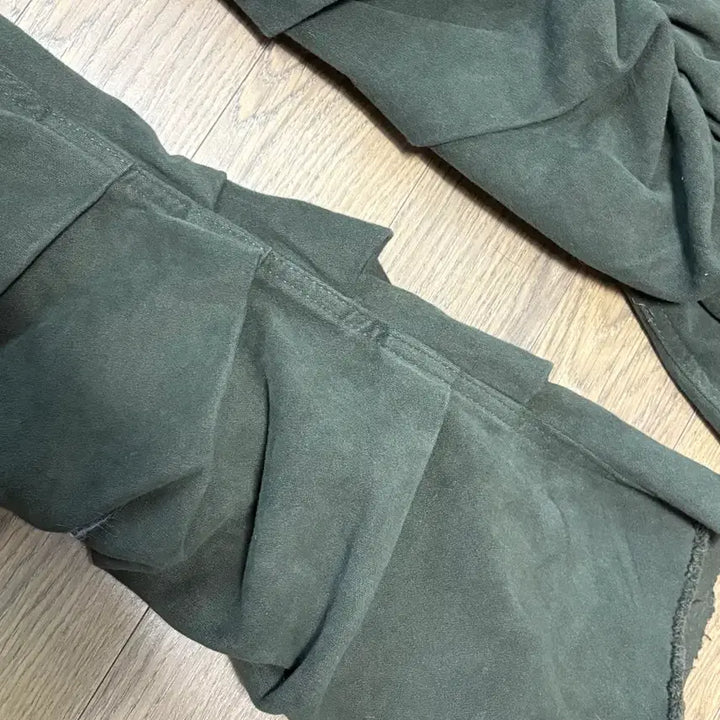 [BUNJANG] ootj Shirred Bootcut Low-Rise Long Pants / ootj 셔링 부츠컷 롱팬츠 로우라이즈