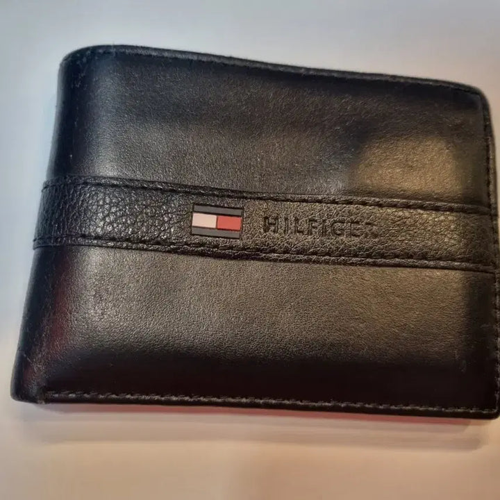 [BUNJANG] Tommy Hilfiger Leather Wallet / 타미힐피거 가죽 반지갑