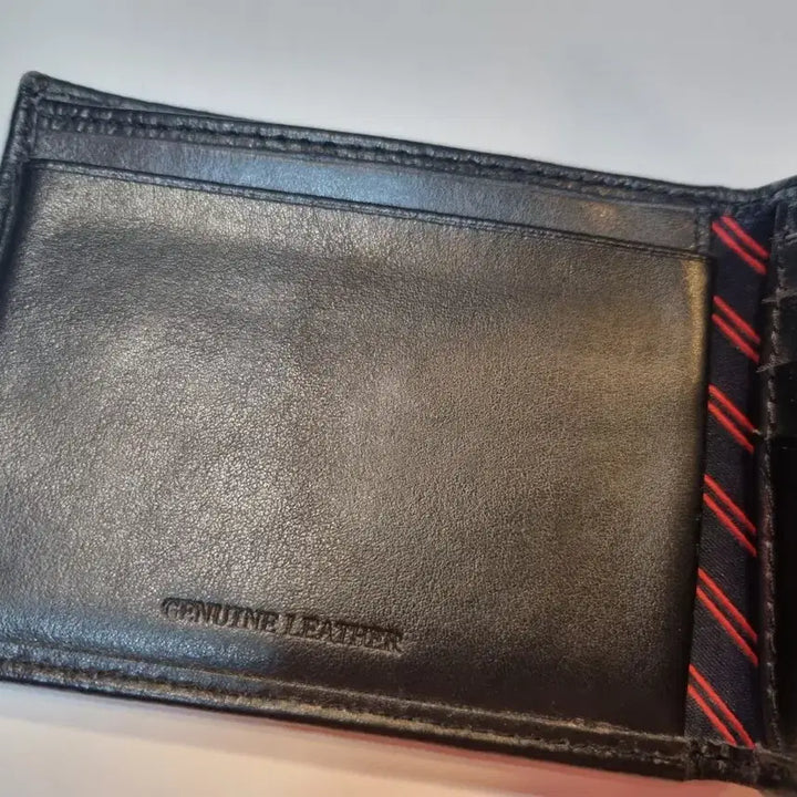 [BUNJANG] Tommy Hilfiger Leather Wallet / 타미힐피거 가죽 반지갑