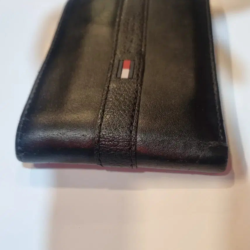[BUNJANG] Tommy Hilfiger Leather Wallet / 타미힐피거 가죽 반지갑