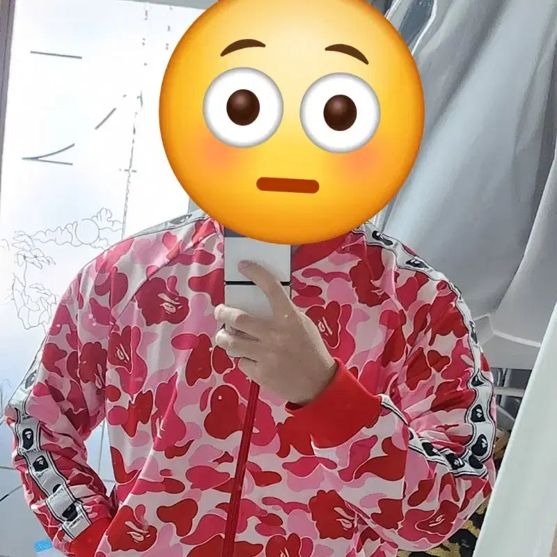 [BUNJANG] BAPE Pink Camo Jacket / 베이프 핑크 카모 자켓