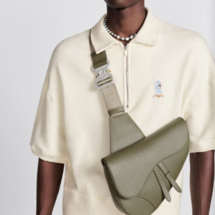 [BUNJANG] Dior 1ADPO093YMJ Saddle Bag / 디올 새들백 그레인드 카프스킨 1ADPO093YMJ