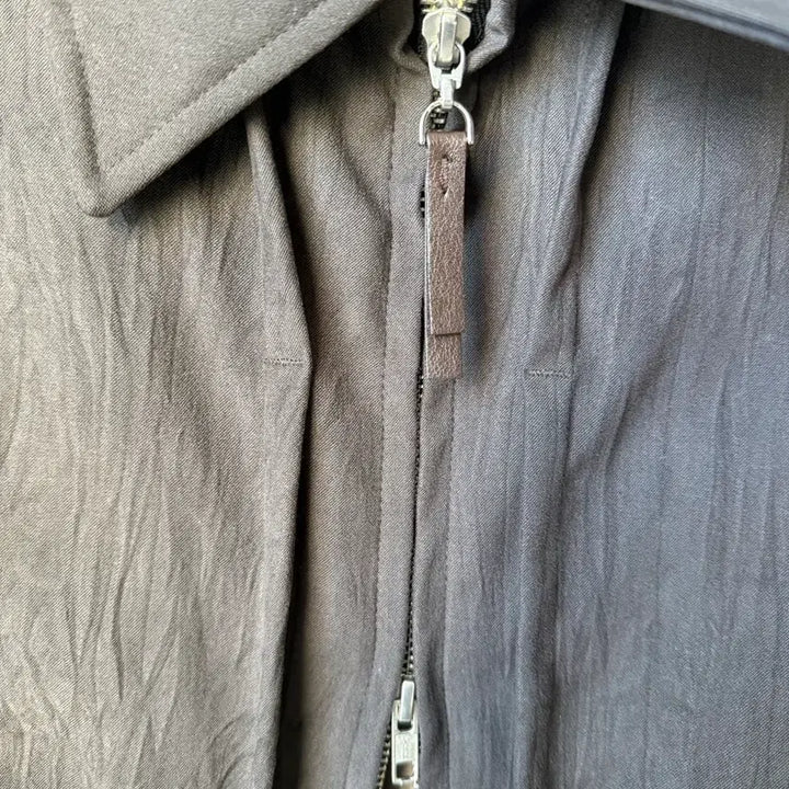 [BUNJANG] Elmood Dots Blouson Jacket Brown L / 엘무드 닷츠 블루종 자켓 브라운 L