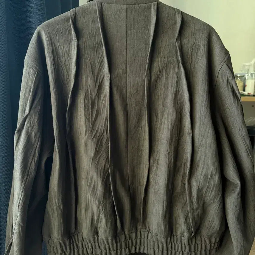 [BUNJANG] Elmood Dots Blouson Jacket Brown L / 엘무드 닷츠 블루종 자켓 브라운 L