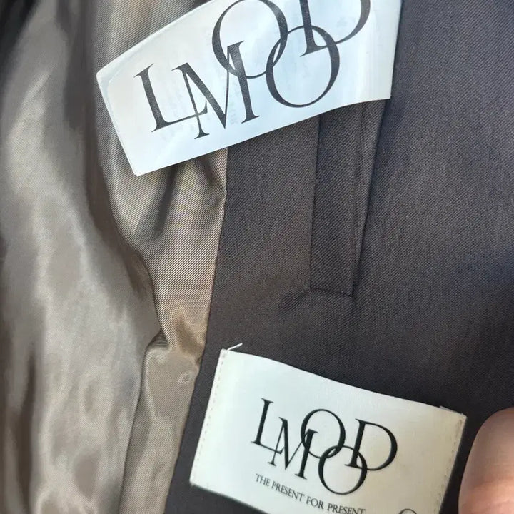 [BUNJANG] Elmood Dots Blouson Jacket Brown L / 엘무드 닷츠 블루종 자켓 브라운 L