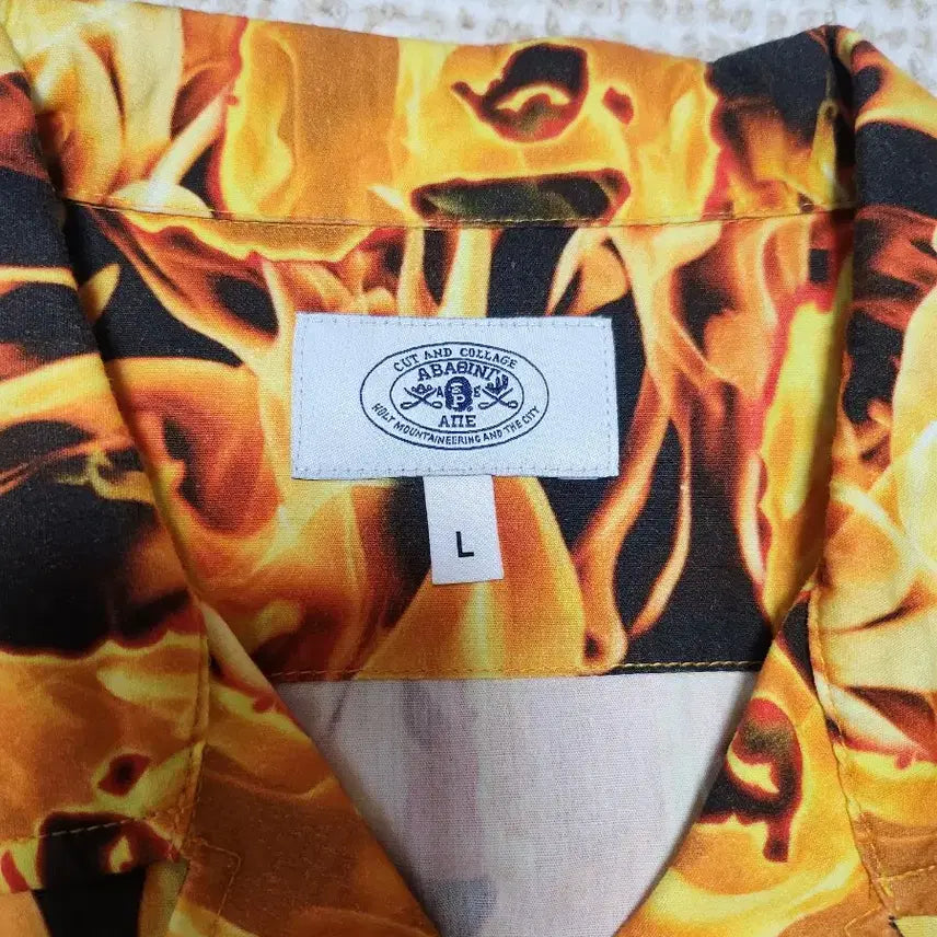 [BUNJANG] BAPE Flame Shirt / 베이프 플레임 셔츠