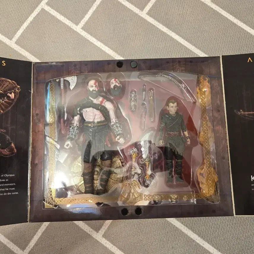 [BUNJANG] Neca God of War Kratos &amp; Atreus Figure Bundle / Neca 갓오브워 합본팩 피규어핫토이 아님