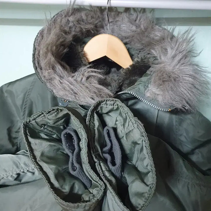 [BUNJANG] Alpha Industries N3B Parka Jacket - Large / 미군 알파 인더스트리 N3B 야상 점퍼 라지
