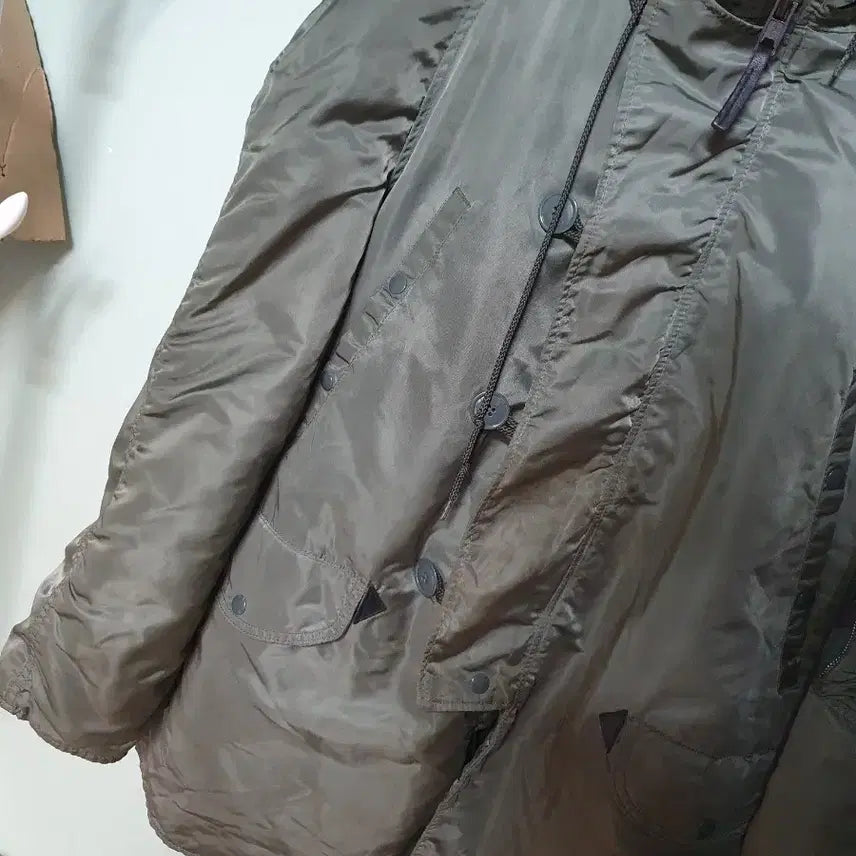 [BUNJANG] Alpha Industries N3B Parka Jacket - Large / 미군 알파 인더스트리 N3B 야상 점퍼 라지