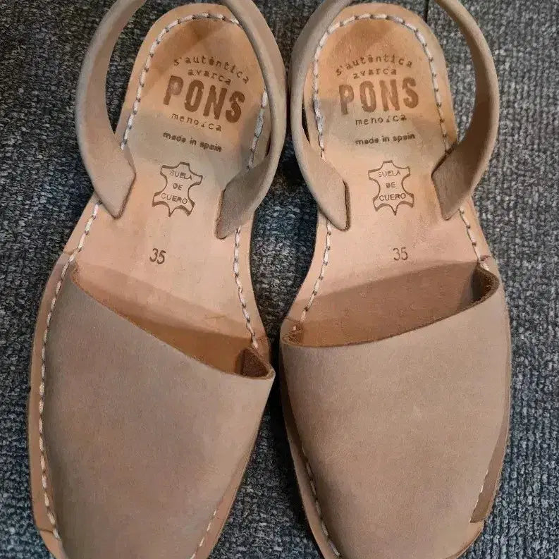 [BUNJANG] PONS Avarca Menorca Sandals / PONS 폰스 아바르카 메노르카 샌들 / 35 (225)